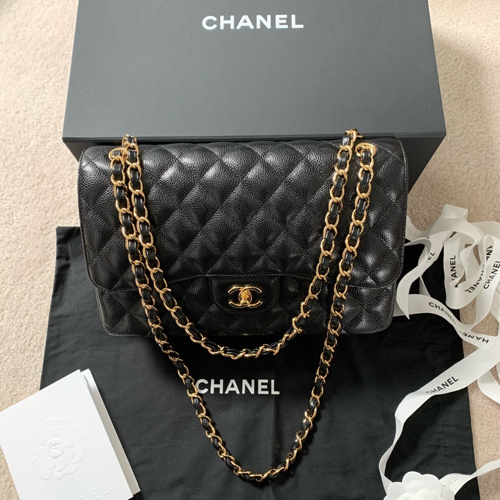 CHANEL double flap bag